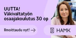hamk nuorisotyölehti banneri